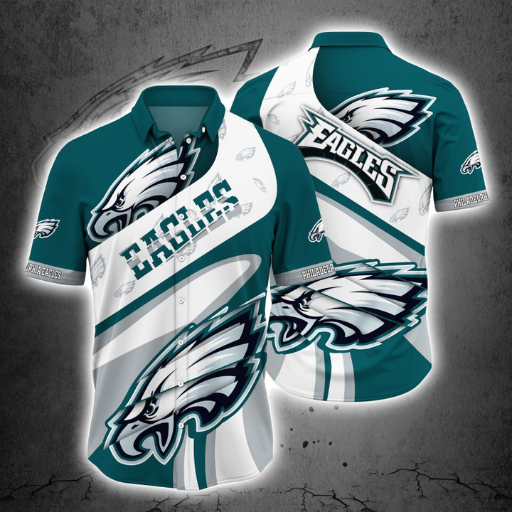 Philadelphia American Football Philly Eagles Super Bowl Many Sign Great Gift For Fan Short Sleeve Hawaiian Shirt