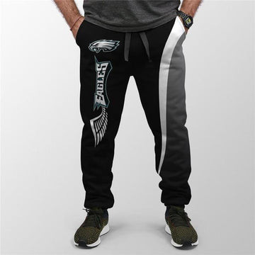 Men's Philadelphia American Football Philly Eagles Super Bowl Printed 3D Gift For Christmas Chargers Sweatpants Jogging
