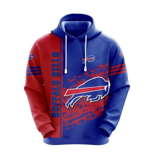 Buffalo American Football Team Bisons Bills Team Great Gift Hoodie Zip Hoodie Sweatshirt Casual Hooded Jacket Coat