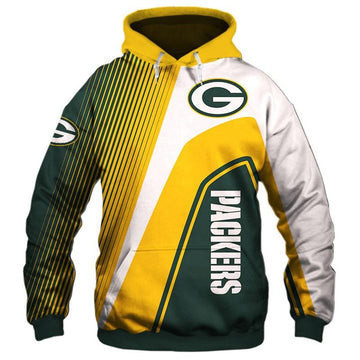 Men's Green Bay American Football Team Packers Aaron Rodgers Gift Hoodie Zip Hoodie Sweatshirt Casual Hooded Jacket Coat