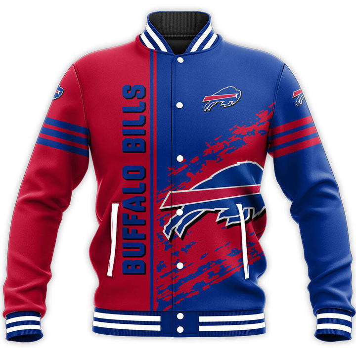 Buffalo American Football Team Bisons Bills Baseball Jacket For Men