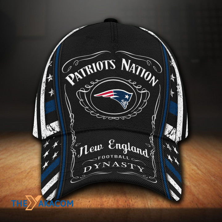 Personalized Jack Daniel’s And New England Pat American Football Team Patriots Fan Team Baseball Cap Classic Hat Men Woman Unisex