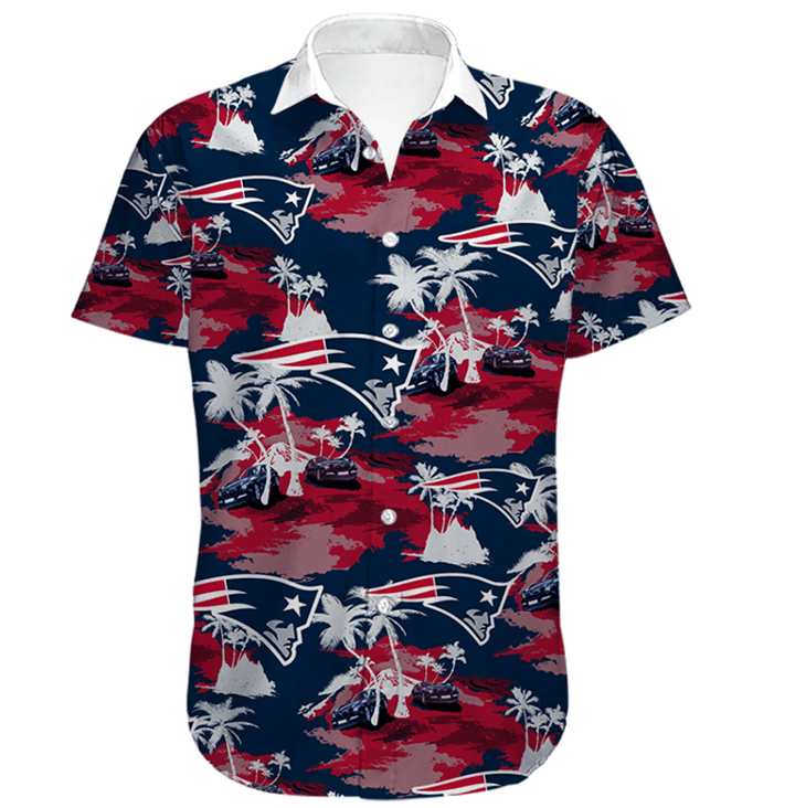 New England Pat American Football Team Patriots Team Gift For Fan Tropical Short Sleeve Hawaiian Shirt