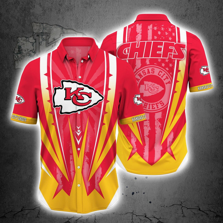 Kansas City American Football Team Road Super Bowl Badge Great Gift For Fan Short Sleeve Hawaiian Shirt