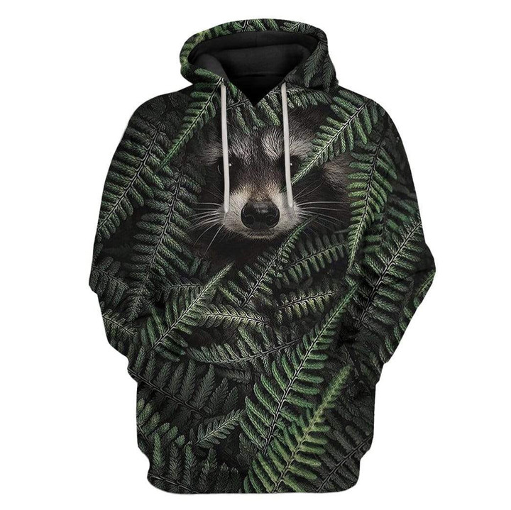 Hoodie Zip Hoodie Custom Raccoon Apparel