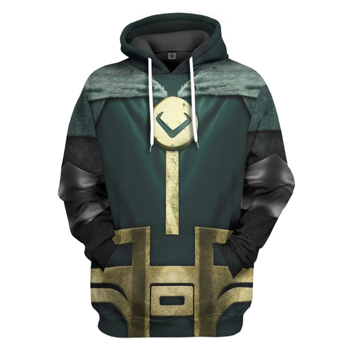 Hoodie Zip Hoodie 3D Loki Costume Custom Tshirt Hoodie Apparel