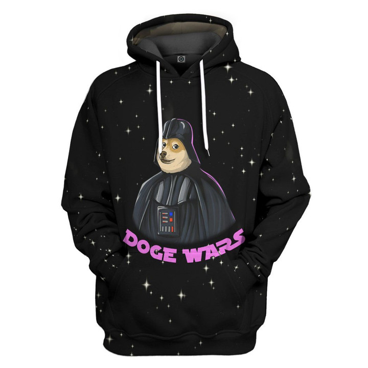 Hoodie Zip Hoodie 3D Doge Wars Custom Tshirt Hoodie Apparel