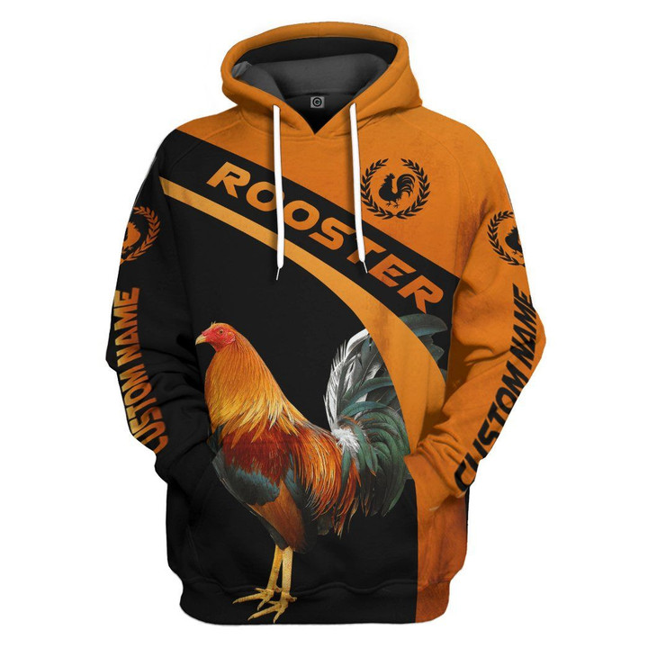 Hoodie Zip Hoodie 3D Rooster Custom Tshirt Hoodie Apparel