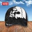 Personalized Mischievous German Shepherd Custom Baseball Cap Classic Hat Men Woman Unisex