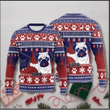 Merry Xmas The Best Pug Dad Ever So Cool Gift For Christmas Party Ugly Christmas Sweater