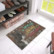 A House Is Not A Home Without Boston Terrier Doormat Gift Christmas Home Decor
