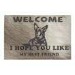 The Heeler Welcome I Hope You Like My Best Friends Doormat Gift Christmas Home Decor