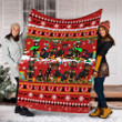 Schnauzer Christmas Blanket - Christmas blanket, christmas throw blanket, best gift for dog lovers.