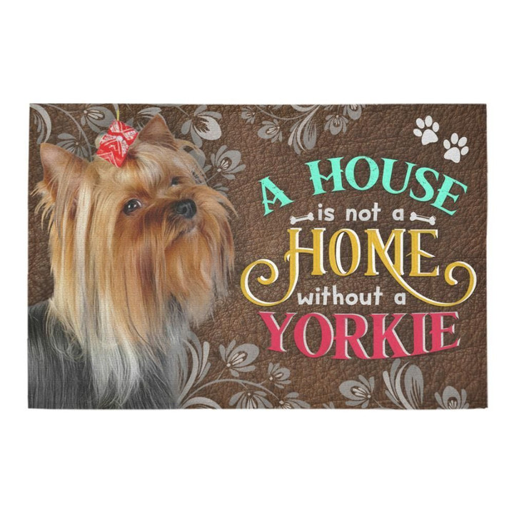 A House Is Not A Home Without Yorkshire Doormat Gift Christmas Home Decor