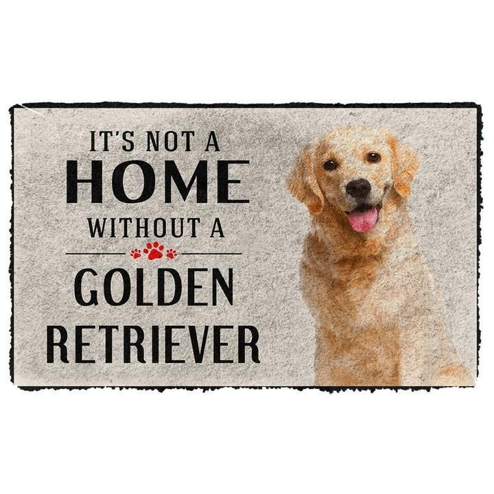 Its Not A Home Without A Golden Retriever Doormat Gift Christmas Home Decor
