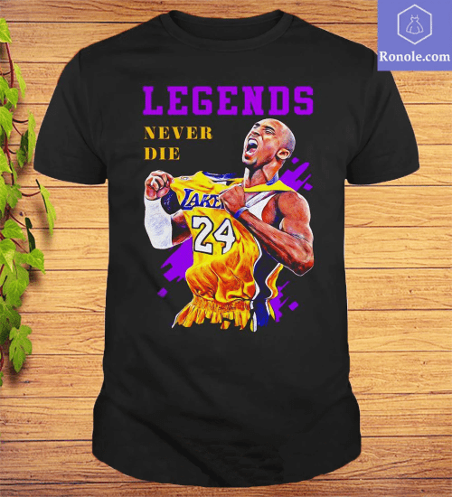 Kobe Bryant Legends Never Die T shirt  Ronole