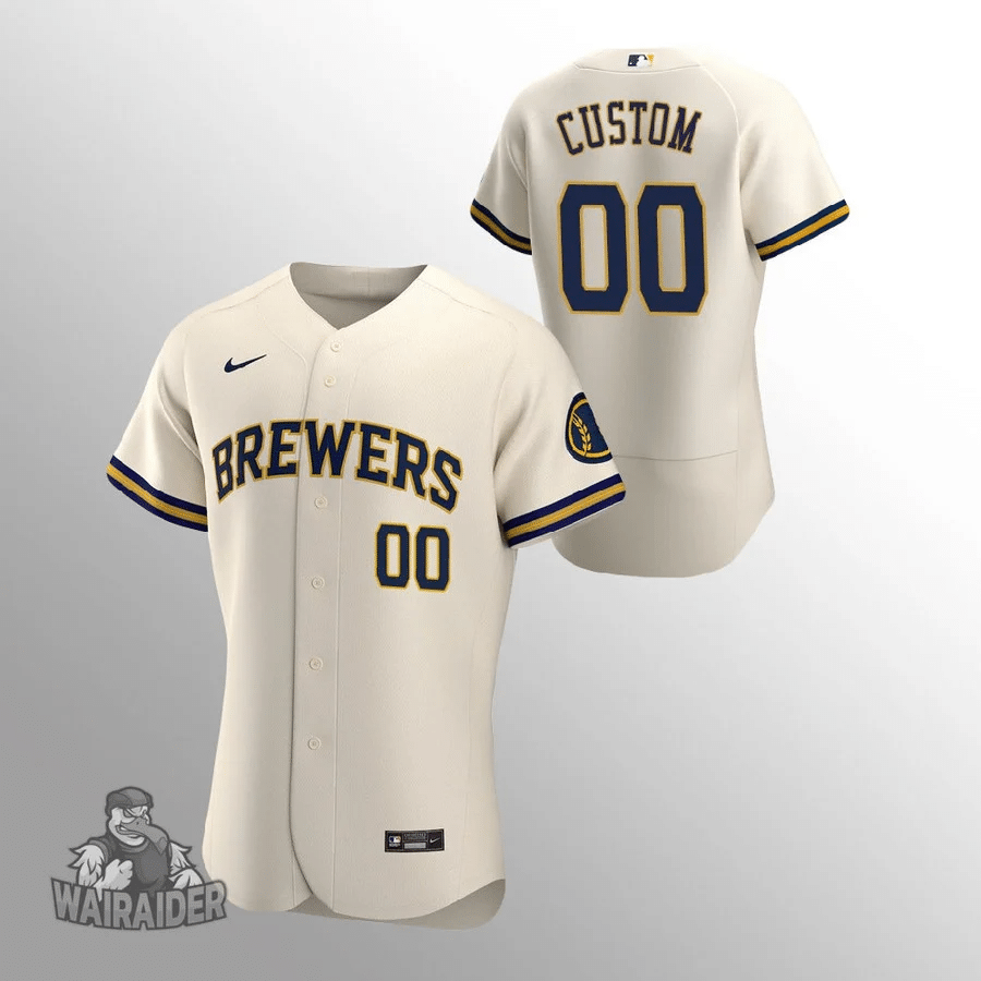 youth custom brewers jersey