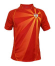 North Macedonia National Team 2021 Home Jersey / Custom Name & Number , Football Jersey , Football Jersey