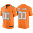 Youth Miami Dolphins Vapor Untouchable Color Rush Limited Orange Custom Jersey