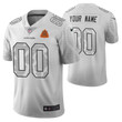 Denver Broncos Custom Men's White City Edition Vapor Limited Jersey