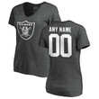 Las Vegas Raiders NFL Pro Line Women's Customized One Color Shirt - Ash