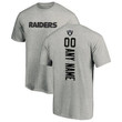 Youth Las Vegas Raiders NFL Pro Line Customized Playmaker Shirt - Heather Gray