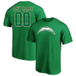 Los Angeles Chargers Emerald Plaid Customized Shirt - Green
