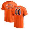 Chicago Bears Customized Icon Name & Number Shirt - Orange