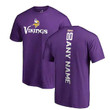 Minnesota Vikings NFL Pro Line Customized Playmaker T-Shirt - Purple