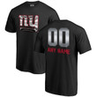 Youth New York Giants NFL Pro Line Customized Midnight Mascot T-Shirt - Black