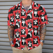 Funny Red French Bulldog Hawaiian Shirt