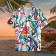Exotic Parrots & Plant V2 Hawaiian Shirt