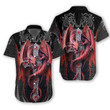 Fire Gothic Dragon EZ05 2710 Hawaiian Shirt