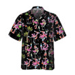 Funny Christmas Flamingo Hawaiian Shirt, Christmas Tropical Shirt For Men, Best Xmas Gift Idea