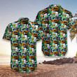 Dinosaur Collage Art EZ21 2610 Hawaiian Shirt