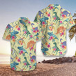 Floral Dinosaurs EZ21 2610 Hawaiian Shirt