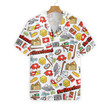 I Love Switzerland Doodle EZ02 0207 Hawaiian Shirt