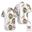 Funny Custom Face Flamingo 01 EZ03 2710 Custom Hawaiian Shirt