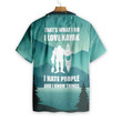 Darryl Love Kayak & Hate People Hawaiian Shirt