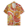 Luxury Summer Lemon & Orange Hawaiian Shirt