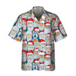 Santa Claus Heads From Different Countries Christmas Hawaiian Shirt, Santa Claus Hawaiian Shirt For Christmas Day