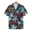 Miami Beach Coconut Tree Seamless EZ02 0307 Hawaiian Shirt