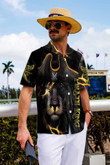 Pirate King Black Lion A Hawaiian Shirt