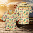 Let's Take A Viking World Tour Viking Hawaiian Shirt, Cool Ancient Pattern Viking Shirt