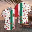 Mexico Dahlias Hawaiian Shirt