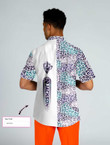 Personalized Baseball Seamless Palm Leaves Pattern EZ22 0202 Custom Hawaiian Shirt
