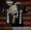 US Veteran Digital Camo Skull EZ05 2708 Custom Hawaiian Shirt
