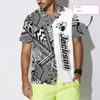 Personalized Black and White Modern Pattern Golfaholic EZ20 1301 Custom Hawaiian Shirt
