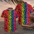 Leopard Skin With Rainbow Color LGBT Hawaiian Shirt