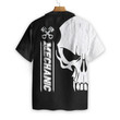Mechanic Proud Skull Black White EZ12 0802 Hawaiian Shirt